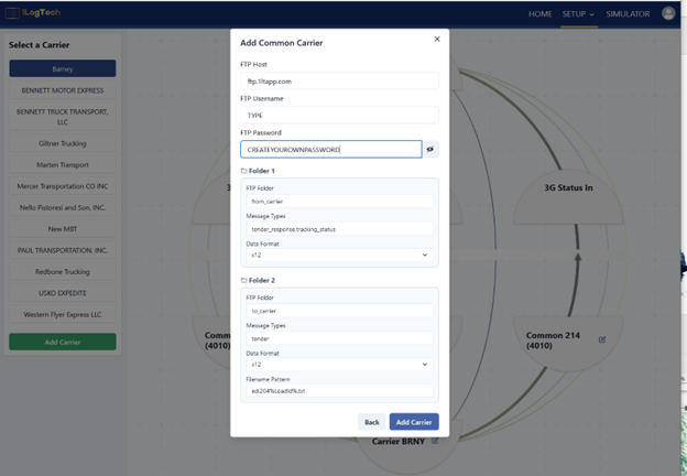 Tl Carrier Example How to setup a new TL carrier as part of a Status SOP
